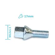 БОЛТ КОЛЕСНЫЙ (M12X1.5/17 КЛЮЧ/КОНУС) SUZUKI SX4 (06-13), IGNIS II (HR) (03-08), SPLASH (08-15), SWI