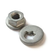 ШАЙБА ЭКСЦЕНТРИКОВАЯ + ГАЙКА РАЗВАЛЬНОГО БОЛТА BMW 5' (E39, E60, E61) , 6' (E63, E64), 7' (E38, E65,