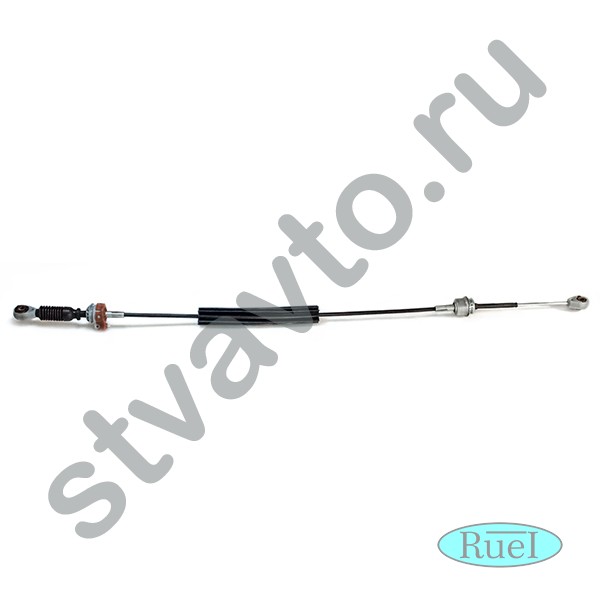 ТРОС КПП ЛЕВЫЙ (СЕРЫЙ НАКОНЕЧНИК) RENAULT KANGOO (935/640) (97-07)