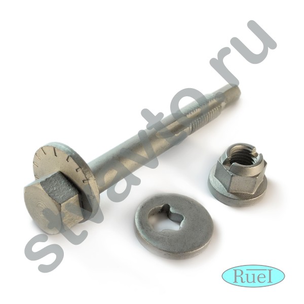 БОЛТ ЗАДНИЙ РАЗВАЛЬНЫЙ (М13X113) + ШАЙБА + ГАЙКА LAND ROVER DISCOVERY III (04-09), DISCOVERY IV (09-