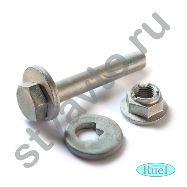 БОЛТ ЗАДНИЙ РАЗВАЛЬНЫЙ (M14X88ММ) + ШАЙБА + ГАЙКА LAND ROVER DISCOVERY (05-09), RANGE ROVER III (LM)