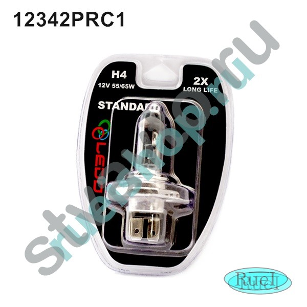 Лампа галогенная H4 Standard LONG LIFE 12V  6055W 