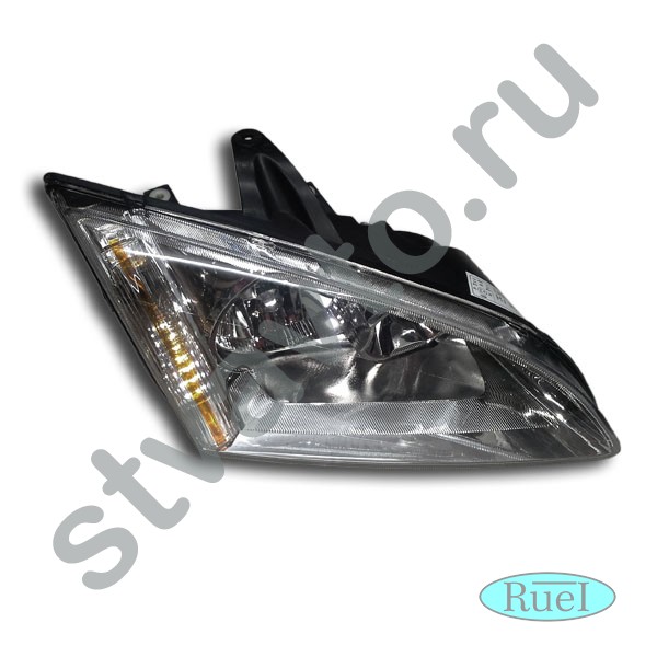 ФАРА ПЕРЕДНЯЯ ПРАВАЯ (БЕЗ ЧЕРНОЙ ОТДЕЛКИ) FORD FOCUS II (05-08)