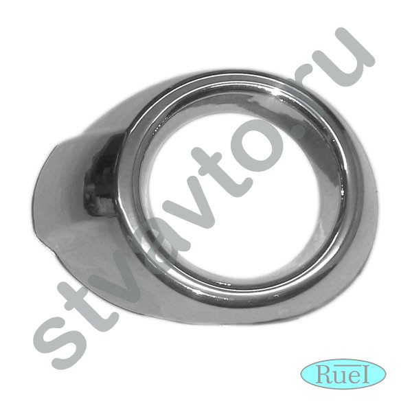 НАКЛАДКА НА ПРОТИВОТУМАННУЮ ФАРУ ПРАВАЯ (ХРОМ) FORD FOCUS III (11-Н.В)