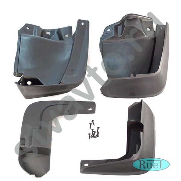 БРЫЗГОВИКИ ЗАДНИЕ, ПЕРЕДНИЕ (КОМПЛЕКТ - 4ШТ.) HONDA CIVIC 5D (06-12)