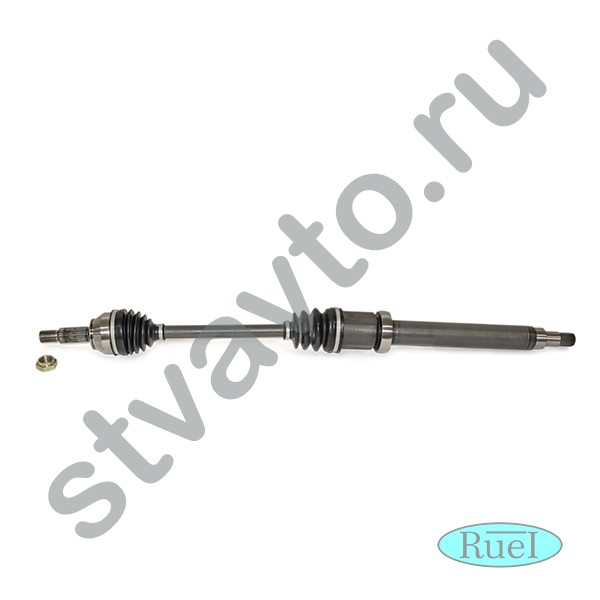 ПРИВОД ПЕРЕДНИЙ ПРАВЫЙ FORD FIESTA (01-07), FUSION (02-07) (1.4, 1.6) (МКПП)